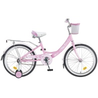 Велосипед NOVATRACK 20" GIRLISH line,розовый, 134090