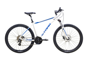 Велосипед Stark'24 Router 27.3 HD белый металлик/синий 16"