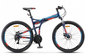 Велосипед STELS Pilot-950 MD 26" V011 17.5" Тёмно-синий 2020 (LU094028)
