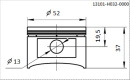 Поршень BSE FH125