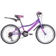 Велосипед NOVATRACK 20" ALICE, фиолетовый, сталь, 6-скор, TY21/TS38/SG-6SI, V-brake