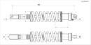 Амортизатор задний 480mm WP/M-серия две регулировки BSE M2 M2Y M8