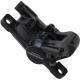 Калипер гидравлический Shimano M6000, post mount, полимерн. колодк. G01S, без адапт., черный