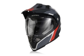 Шлем Acerbis FLIP FS-606 Grey/Red