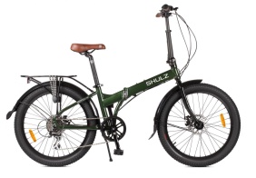 Женский велосипед SHULZ Easy Fat,  темно-зеленый YS-2015, шт