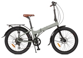 Женский велосипед SHULZ Easy Fat soft grey/светло-серый YS-7358