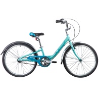 Велосипед NOVATRACK 24" ANCONA, алюм.рама 12", зелёный, 3-скор, Shimano NEXUS, пер.торм. V-brake