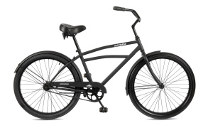 Велосипед SPINN HORIZON 1 STEP OVER 26 BK (MATTE BLACK)