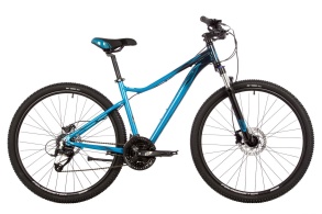 Женский велосипед STINGER 27.5" LAGUNA PRO синий, алюминий, размер 19"