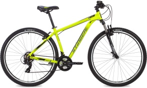 Велосипед STINGER 29" ELEMENT STD желтый, алюминий, 18"