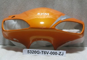 Облицовка руля передняя ORANGE_RY-151CP SYM EuroX 50