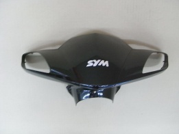 Облицовка руля передняя черный_BK-001C SYM Jetsport 50