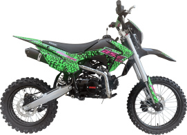 Питбайк BSE EX125 Max13 Green Pink (015)