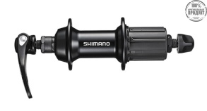 Втулка задняя Shimano RS400, 32 отв, 10/11 ск, R-QR 168мм, OLD 130мм, сереброо