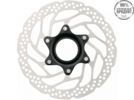 Тормозной диск Shimano RT30, 160мм, C.Lock, только для пластиковых колодок