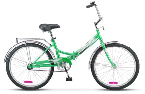 Женский велосипед Десна-2500 24" Z010 14" Зелёный (LU084620)