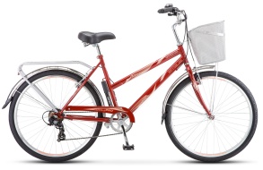 Женский велосипед STELS Navigator-250 Lady 26" Z010 красный