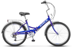 Женский велосипед STELS Pilot-750 24" Z010 14" Голубой (LU85351)