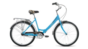 Женский велосипед FORWARD SEVILLA 26 3.0  синий / серый
