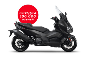 Максискутер SYM MAXSYM TL 500 черный матовый