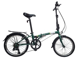 Женский велосипед DAHON Dream D6 складной, Turkish green