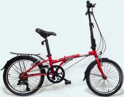 Женский велосипед DAHON Dream D6 складной, красный