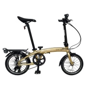 Велосипед Dahon QIX D3 YS 9193-1 (GOLD), складной, колеса 16", 3 ск.