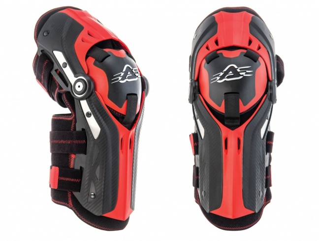 Наколенники шарнирные Acerbis GORILLA KNEE Black/Red