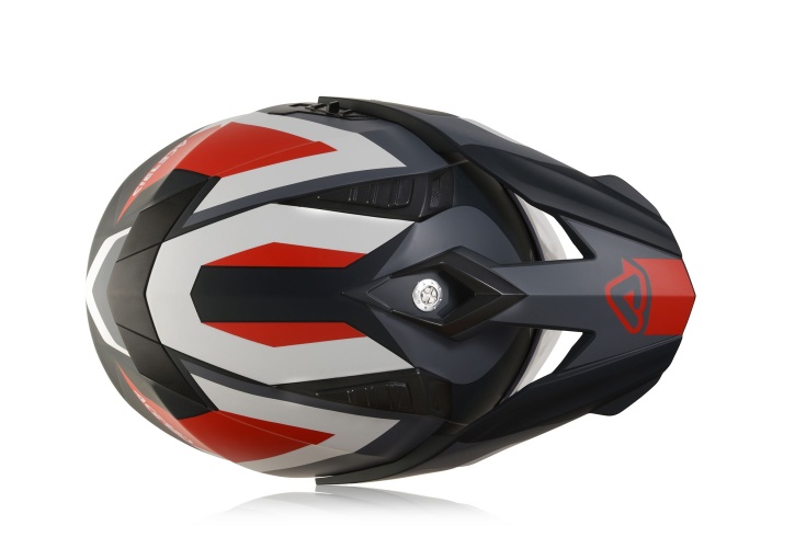 Шлем Acerbis FLIP FS-606 Grey/Red