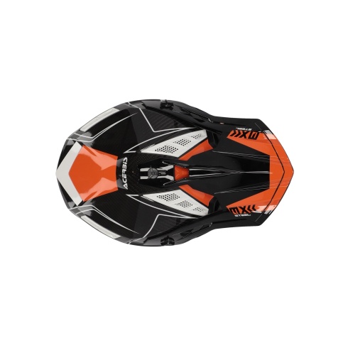 Шлем Acerbis STEEL CARBON White/Orange