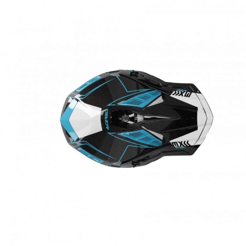 Шлем Acerbis STEEL CARBON White/Azure