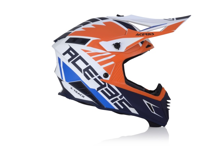 Шлем Acerbis X-TRACK Orange/Blue