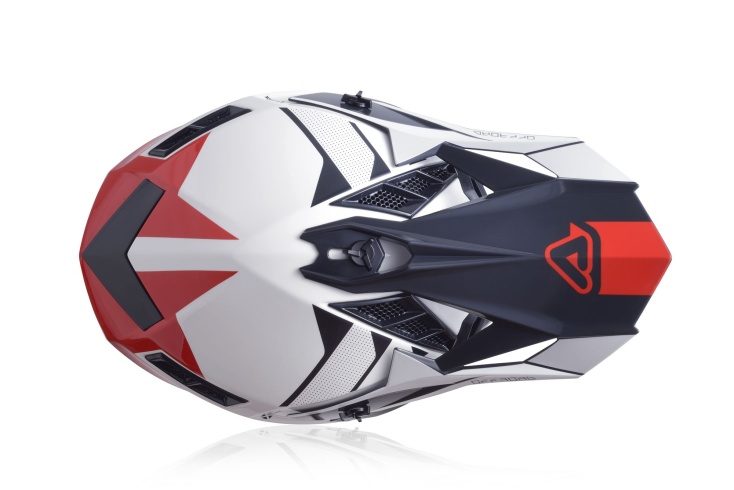 Шлем Acerbis X-TRACK White/Red