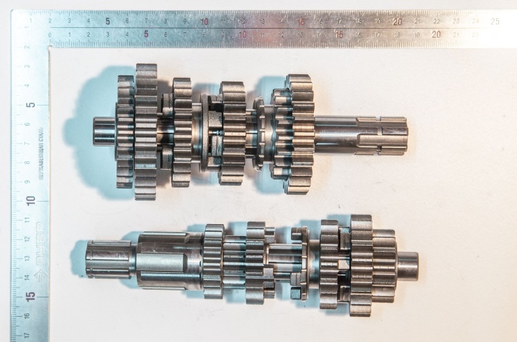 Валы КПП в сборе (p+s) BSE ZS165FMM