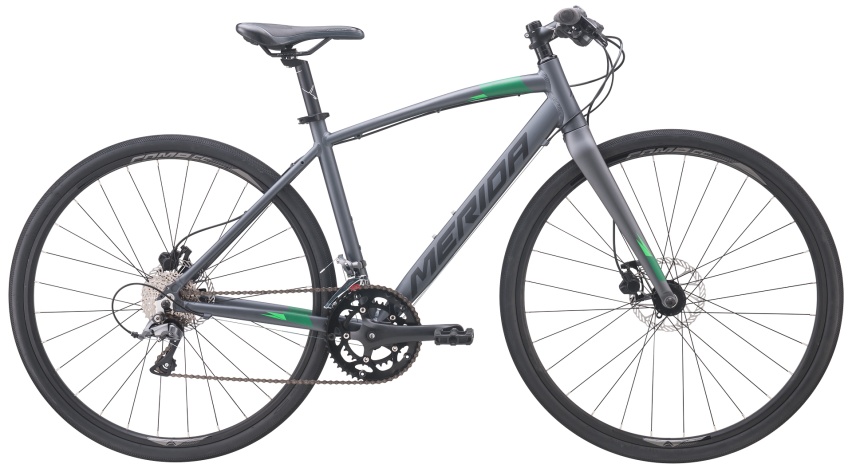 Велосипед Merida Speeder GT (90) К:700C Р:XS(47cm) MattAntracite/Black/Green (2000053536141) 2020