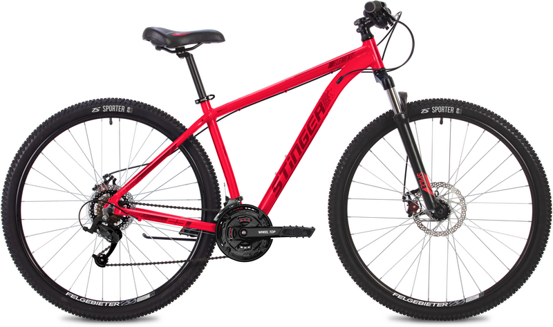 Велосипед STINGER 27.5" ELEMENT EVO SE 2022 красный