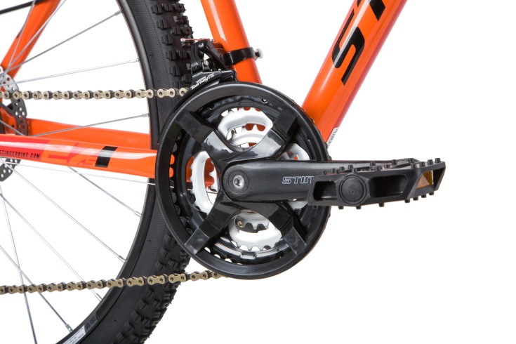 Велосипед Stinger 27.5" ELEMENT EVO 18", оранжевый, TZ500/TY300/TS-38-7 140012