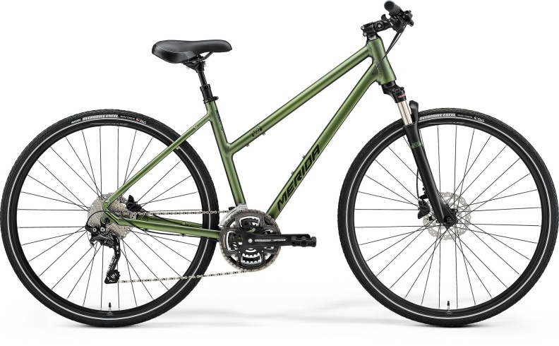 Велосипед Merida Crossway 300 Lady MattFogGreen/DarkGreen