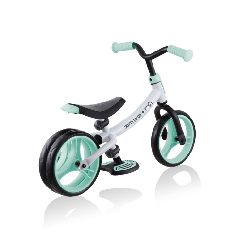 Беговел Globber GO BIKE DUO бело-мятный