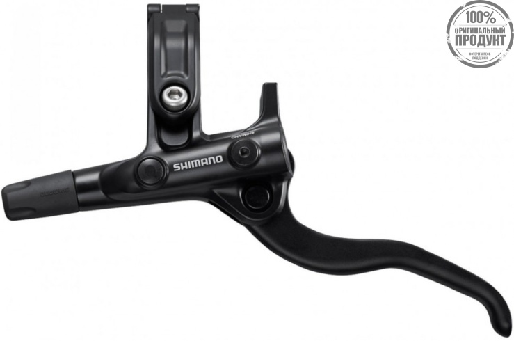 Тормозная ручка Shimano, MT401, лев., для гидравл. диск. Тормозные, цв. черный