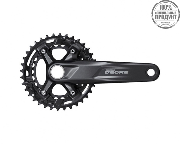 Система Shimano Deore M5100-B2, для 2x11ск, 170мм, ин.вал, 36-26T без каретк., для CL:51,8мм