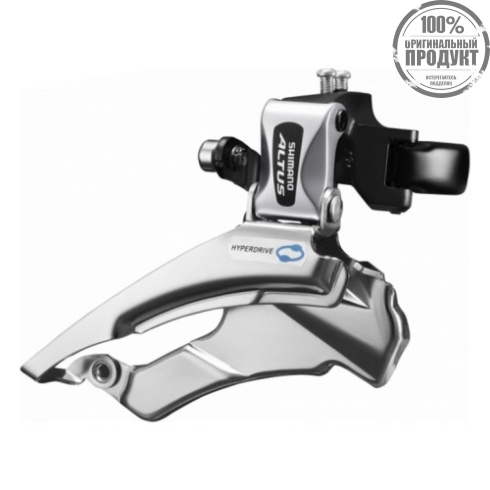 Переключатель передний Shimano Altus, M313, ун. тяга, ун. хомут, уг.:66-69 42/48T