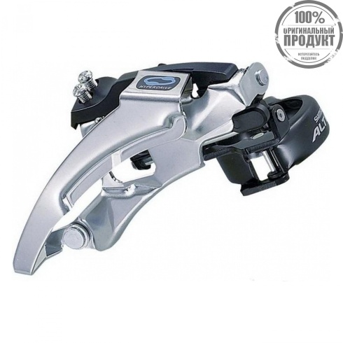 Переключатель передний Shimano Altus, M370, ун. тяга, ун. хомут, 3x9ск, уг.:63-66