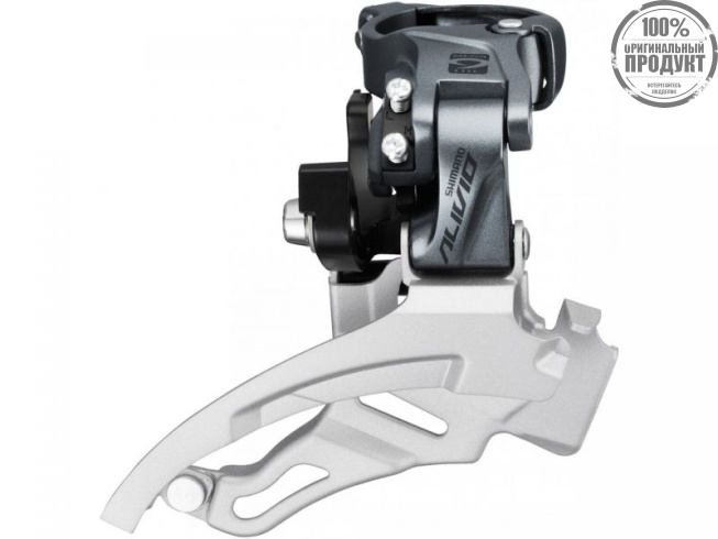 Переключатель передний Shimano Alivio, M4000, ун. тяга, верхн. хомут 9суг.:66-69 40T