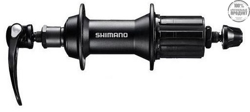 Втулка задняя Shimano TY500,  7ск., 32отв., OLD:135мм, QR:170мм, черный