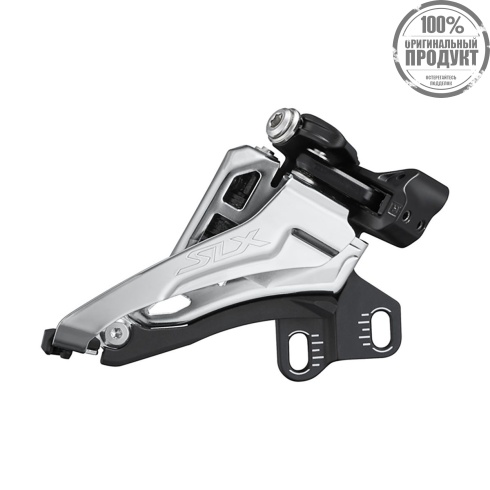 Переключатель передний Shimano SLX, M7100-E, E-type, side-swing 2X12, верхн. Тяга 36-38T, CL:48,8/51