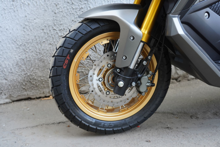 Скутер Motosuper Adviser 180 Green (зеленый)  + Gold rims