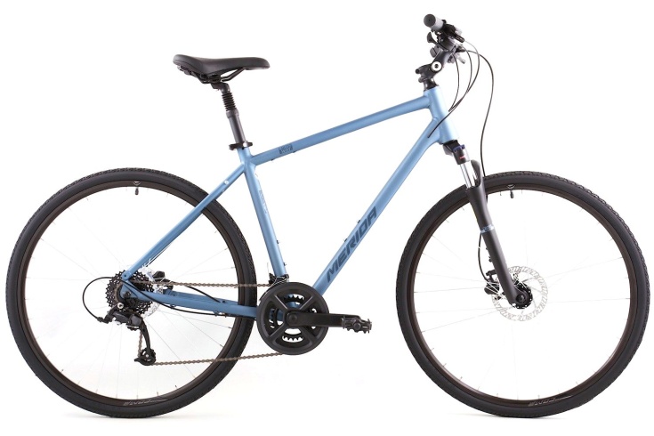 Велосипед Merida Crossway 50 MattSteelBlue/DarkBlue