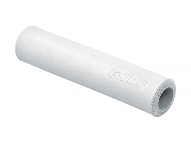 Грипсы KLS SILICA 130мм, силикон, белый