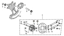 Подбор запчастей Заднее колесо Кузов/Электрика XS 125-K SYM